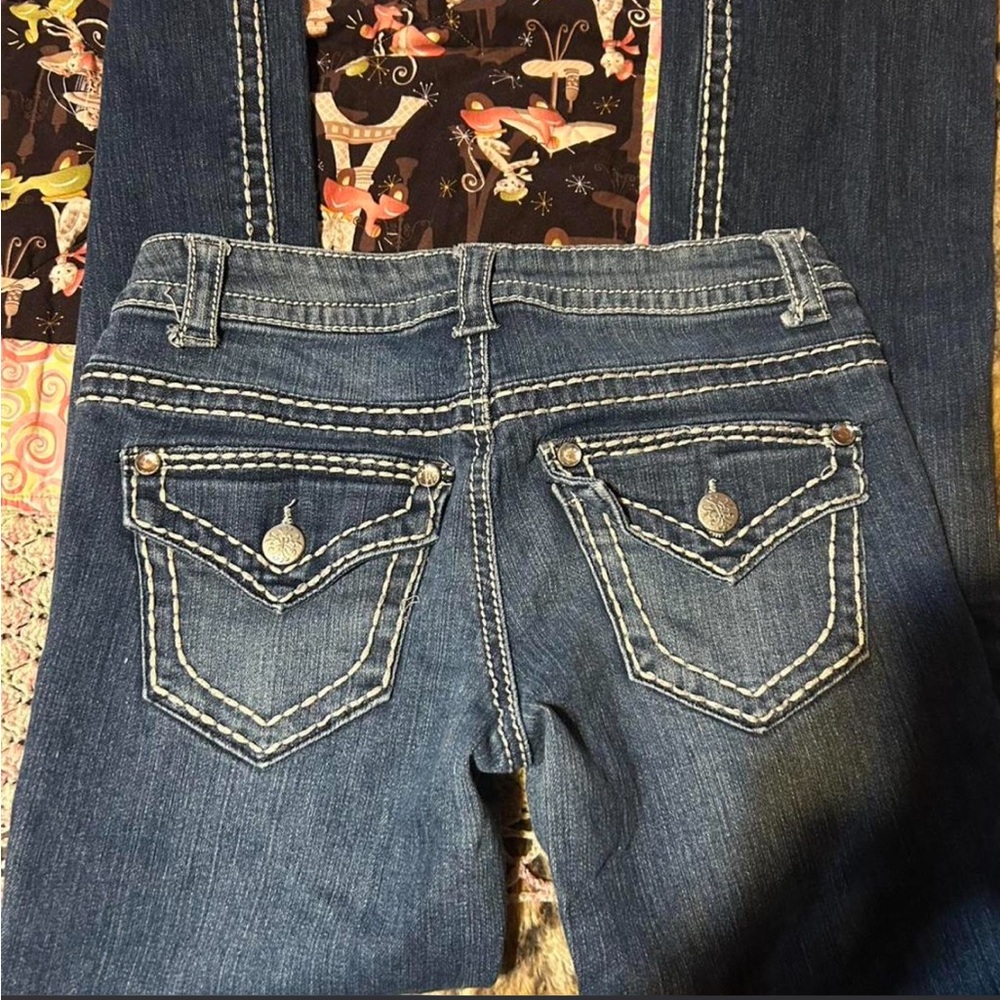 Stylish Indigo Boot Cut Jeans